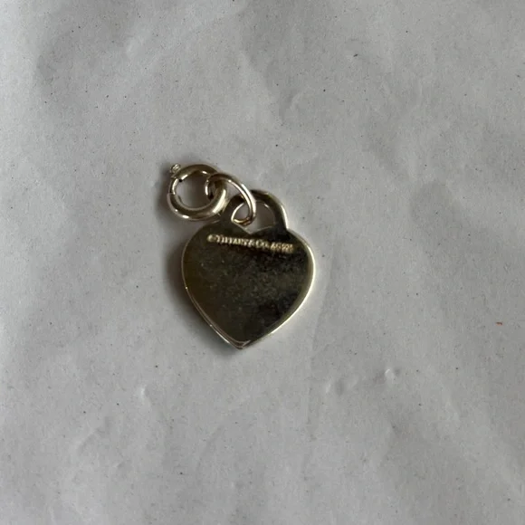 Tiffany & Co. Return to Tiffany Blue Splash Heart Charm - Picture 2 of 3